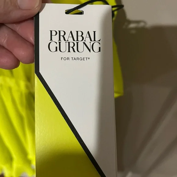 Prabal Gurung Neon Yellow Dress - Picture 3 of 6